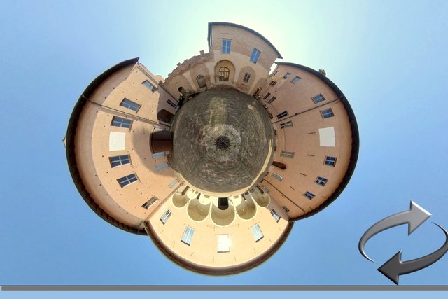 Virtual Tour of Spezzano Castle